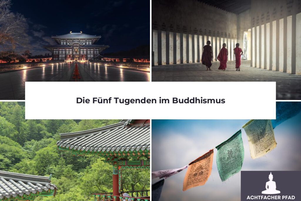 buddhismus fünf tugenden